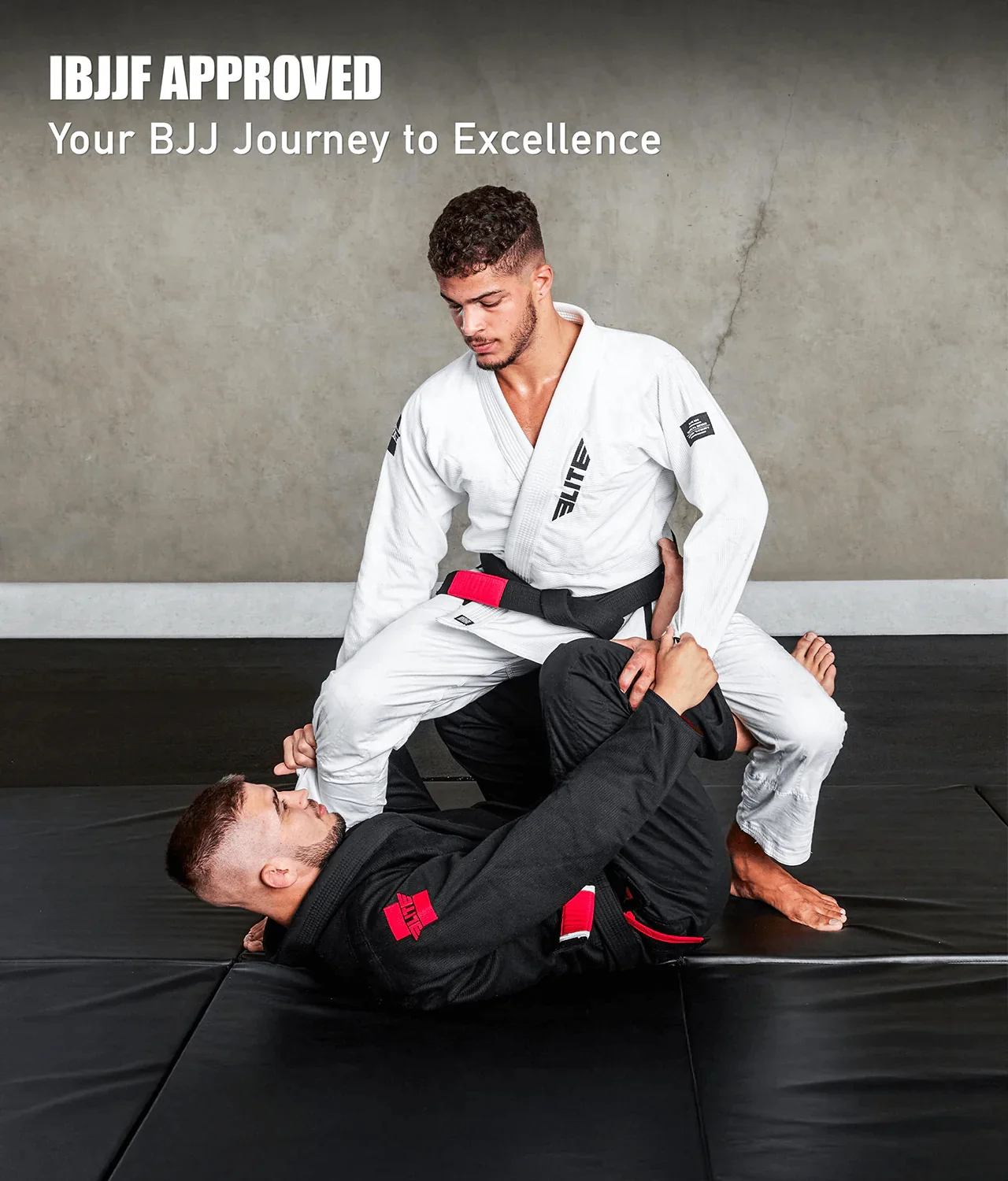 Core White/Black/Blue Brazilian Jiu Jitsu Mens BJJ Gi - (Pack of 3) - Image 6