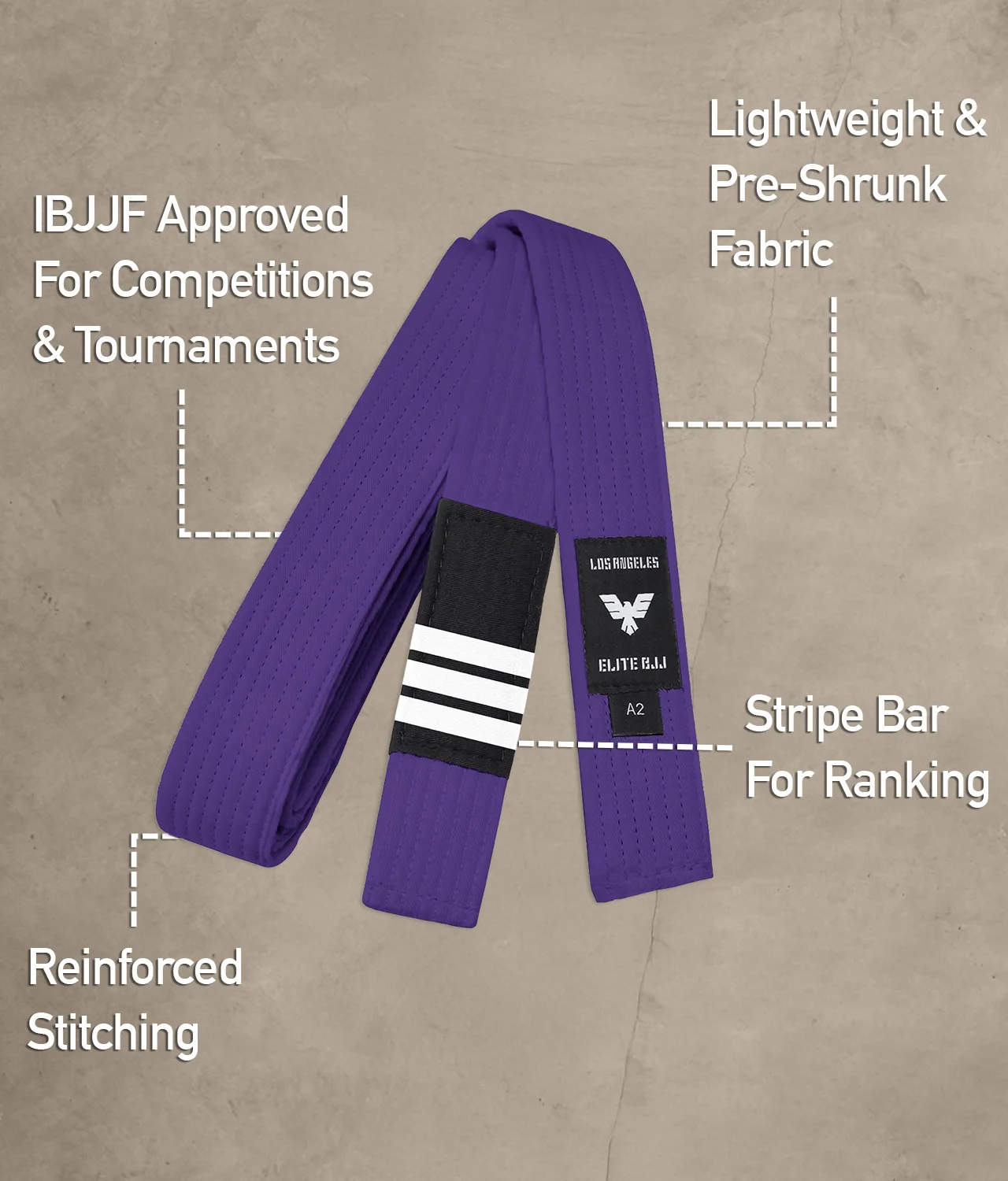 Brazilian Jiu Jitsu Adults BJJ Purple Belt - Image 5