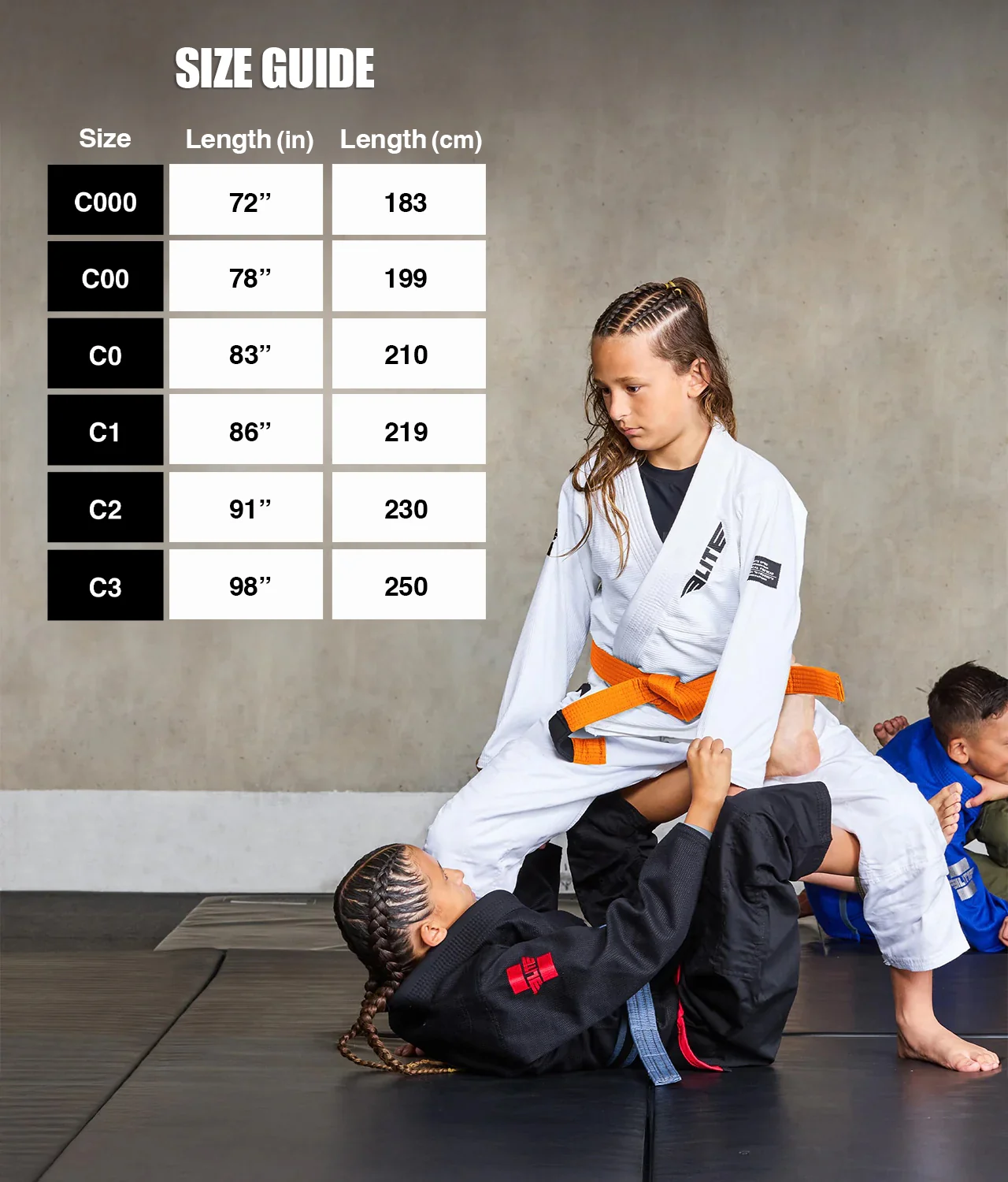 Brazilian Jiu Jitsu Kids BJJ Orange Belt - Image 3