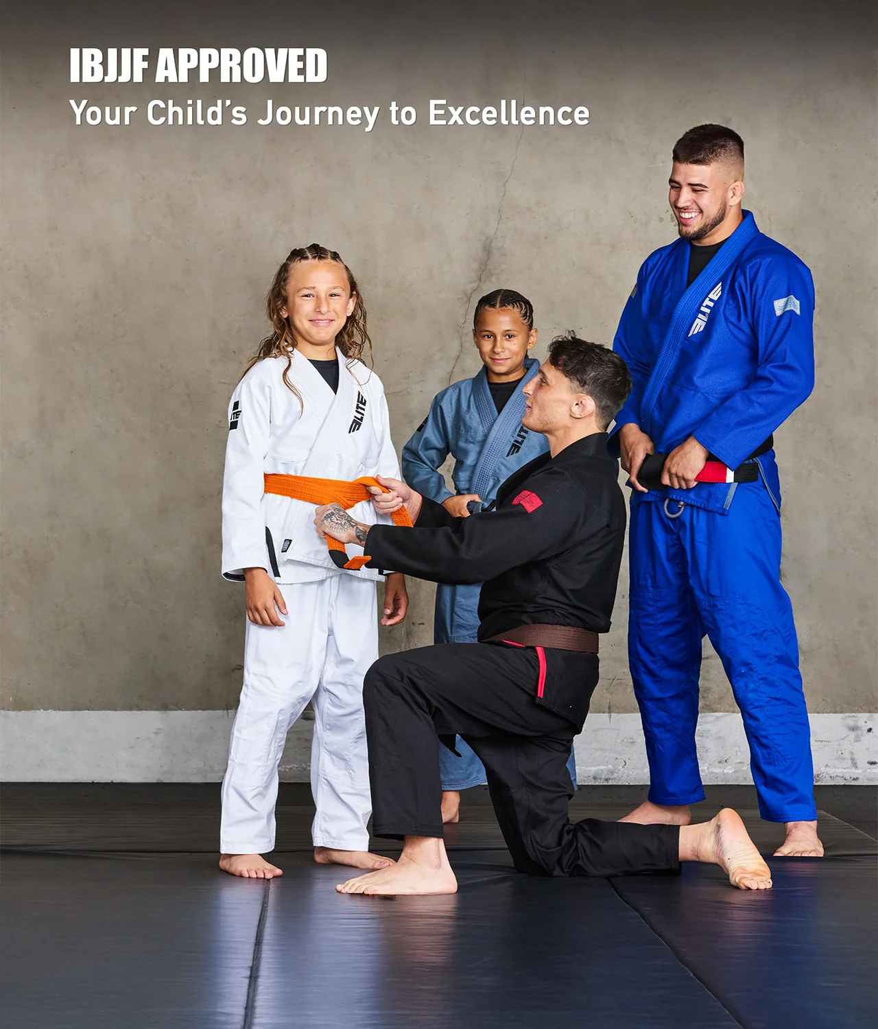 Brazilian Jiu Jitsu Kids BJJ Orange Belt - Image 6