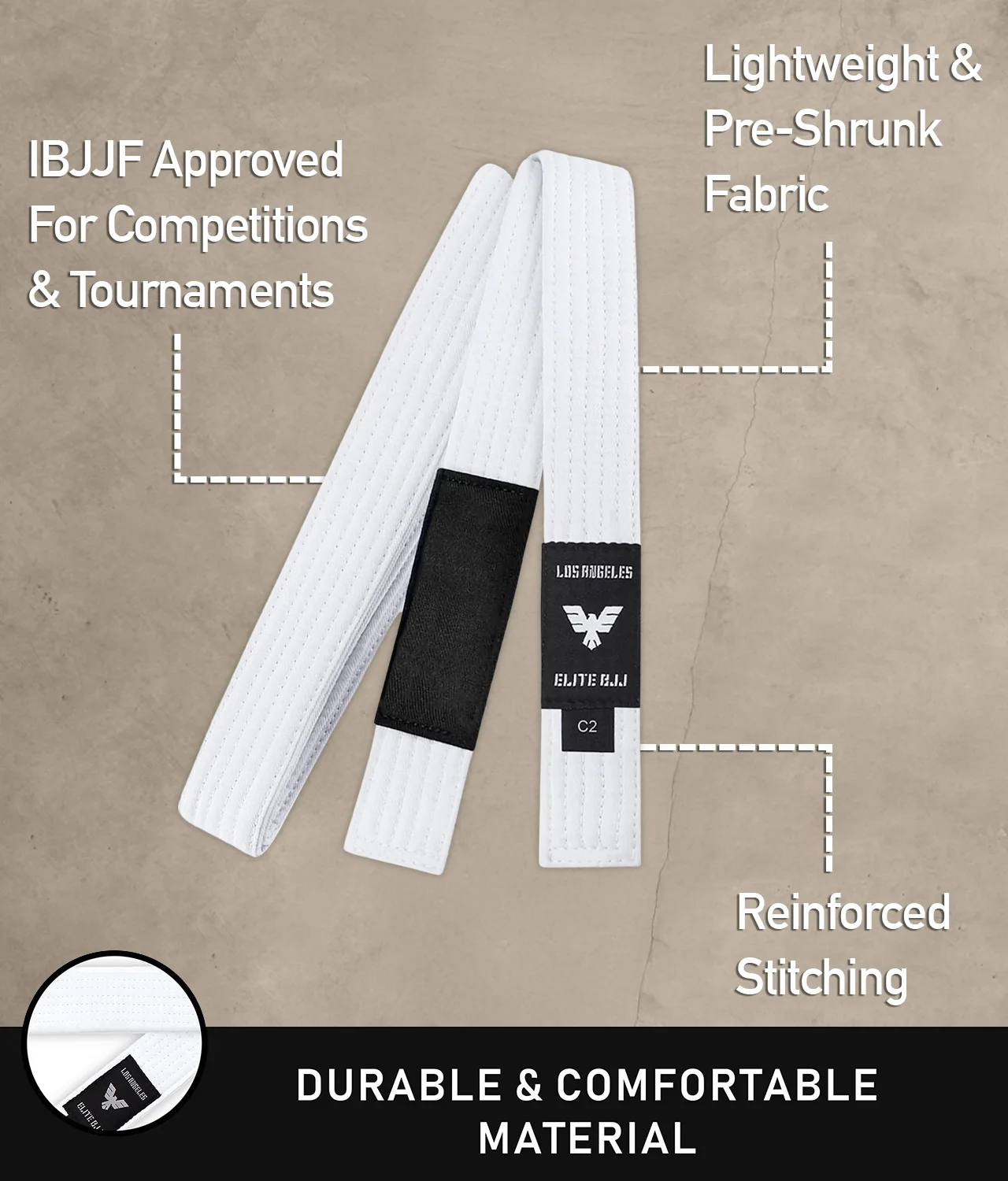 Brazilian Jiu Jitsu Kids BJJ White Belt - Image 5