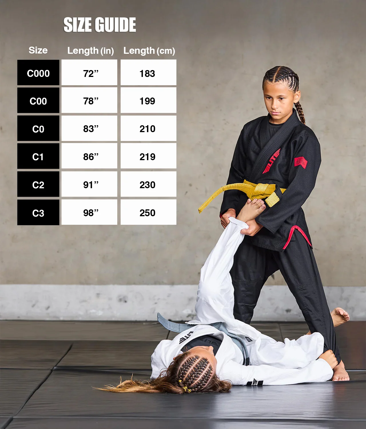 Brazilian Jiu Jitsu Kids BJJ Yellow Belt - Image 3