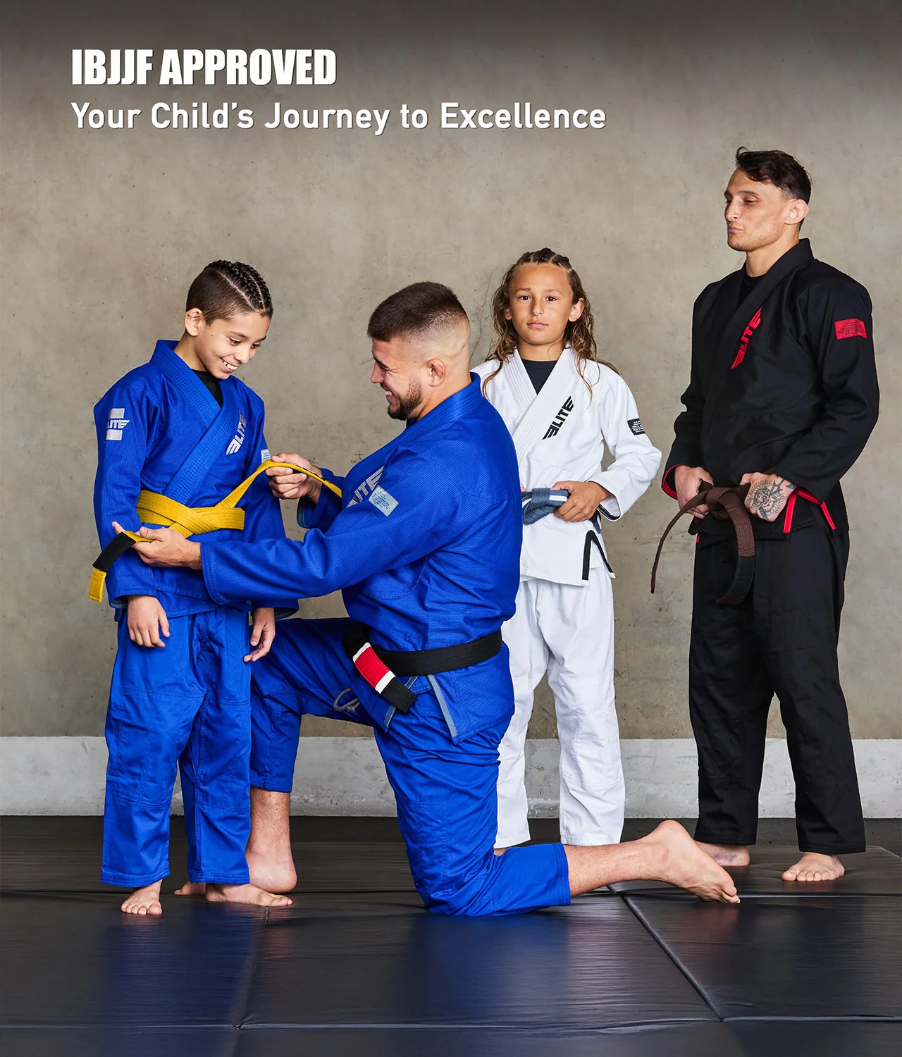 Brazilian Jiu Jitsu Kids BJJ Yellow Belt - Image 6