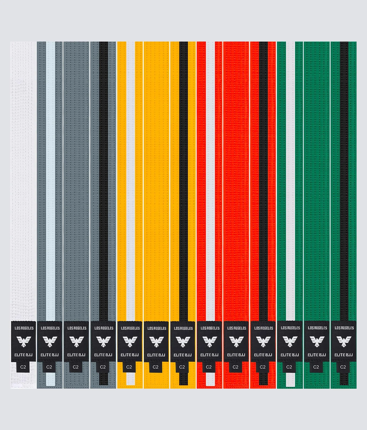 Brazilian Jiu Jitsu Kids BJJ Yellow/Black Belt - Image 7