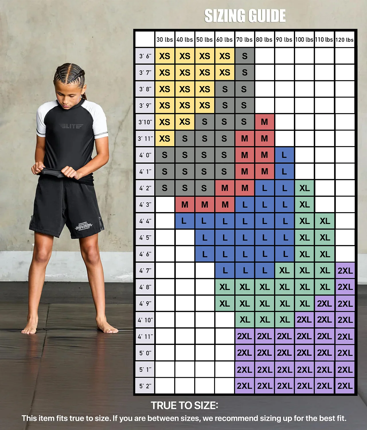Standard White Short Sleeve No-Gi Kids BJJ Rash Guard - Image 3