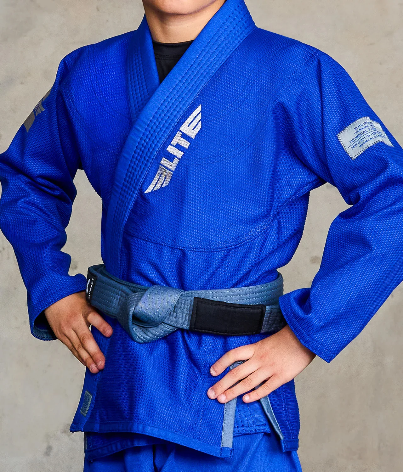 Core Blue Brazilian Jiu Jitsu Kids BJJ Gi - Image 8
