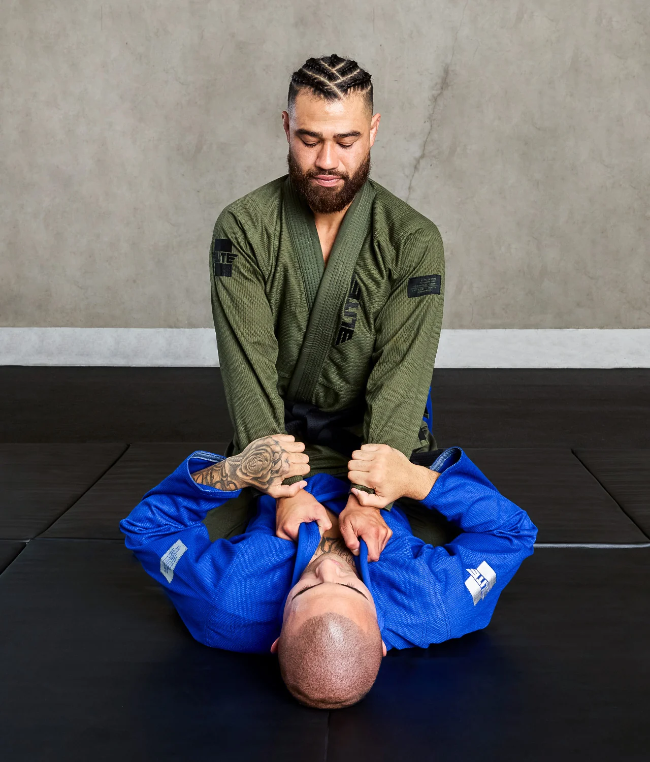Core Military Green Brazilian Jiu Jitsu Mens BJJ Gi - Image 7