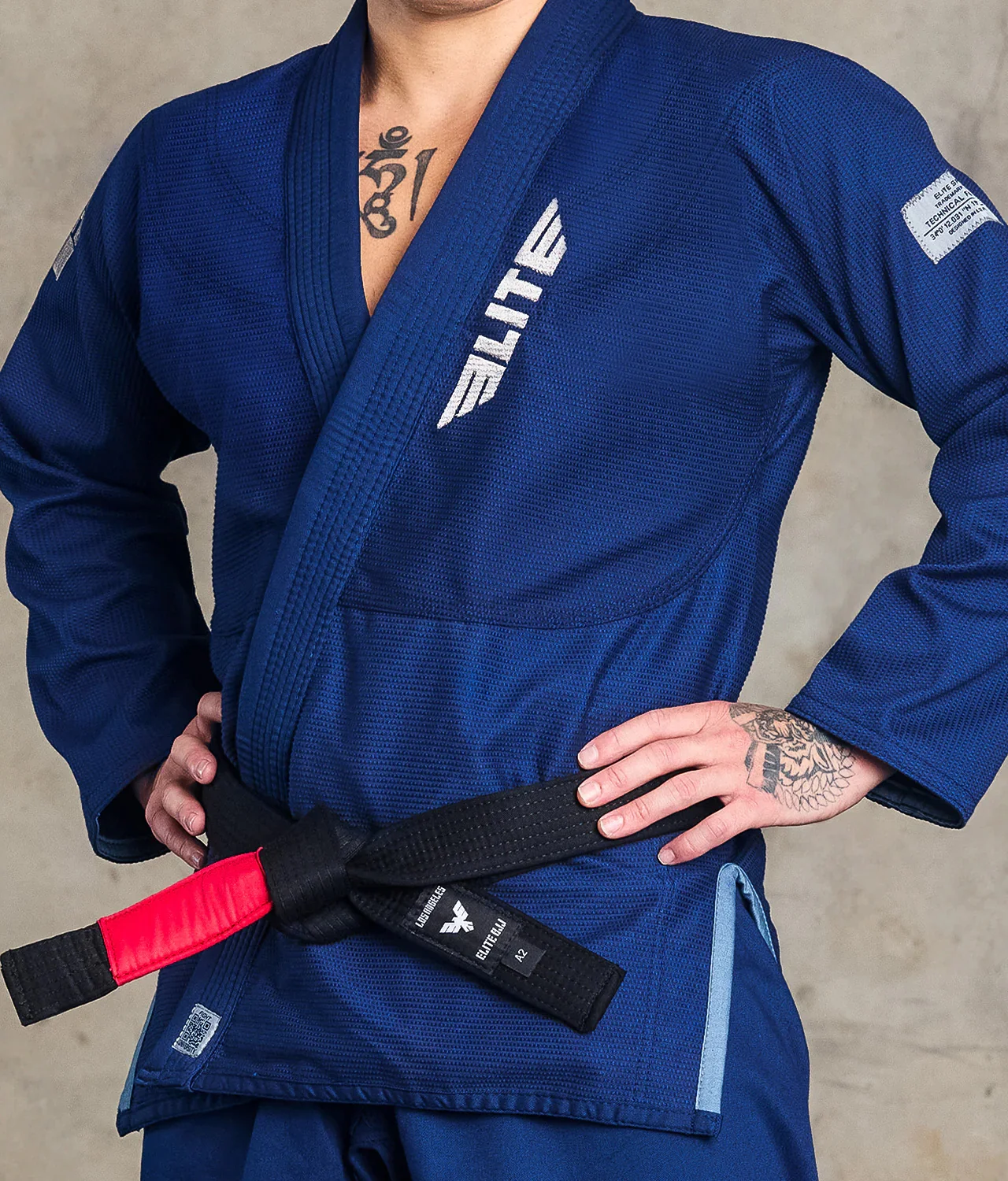 Core Navy Brazilian Jiu Jitsu Mens BJJ Gi - Image 8