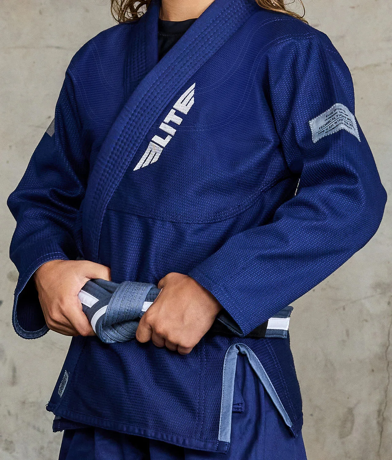 Core Navy Brazilian Jiu Jitsu Kids BJJ Gi - Image 8