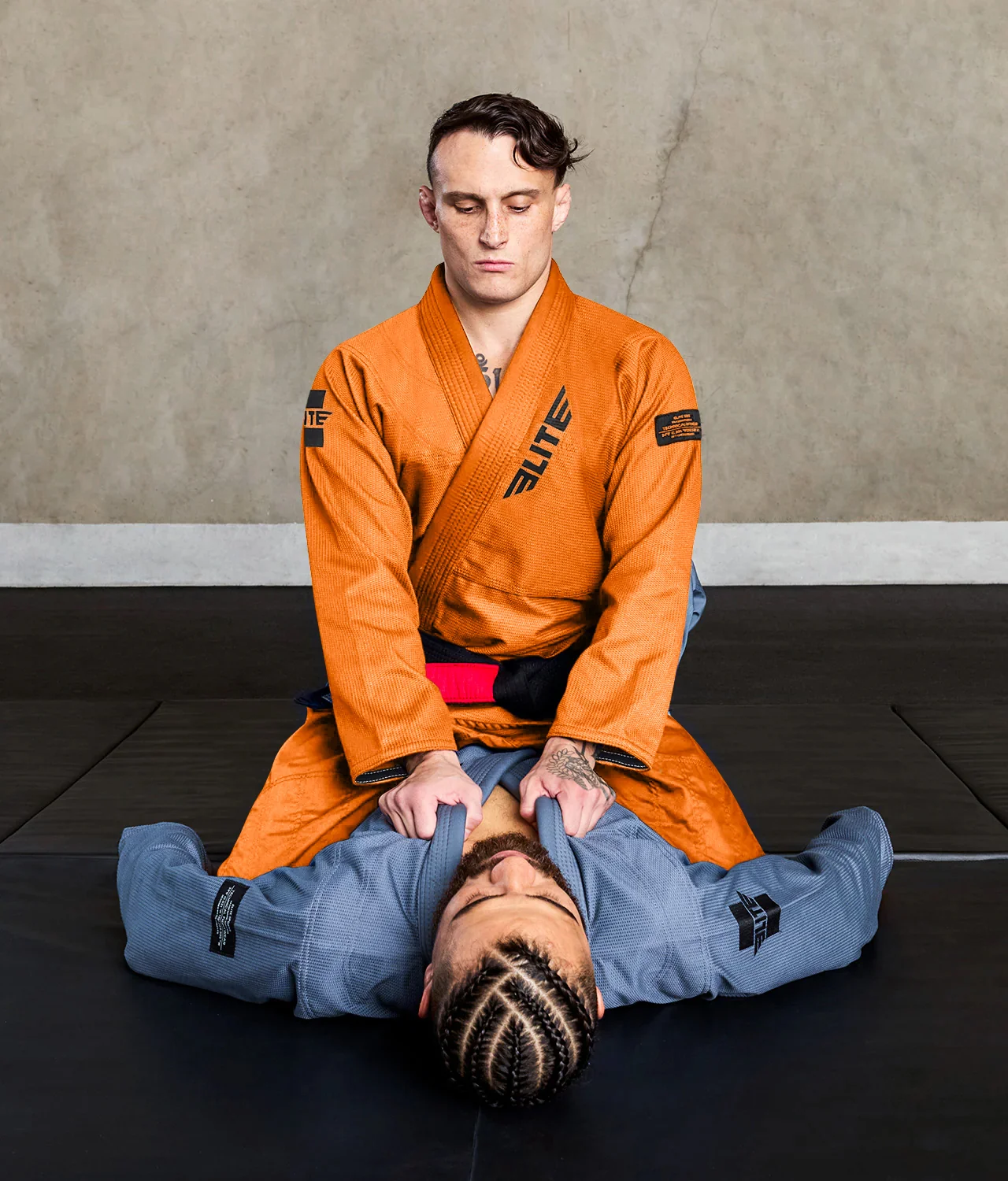 Core Orange Brazilian Jiu Jitsu Mens BJJ Gi - Image 7