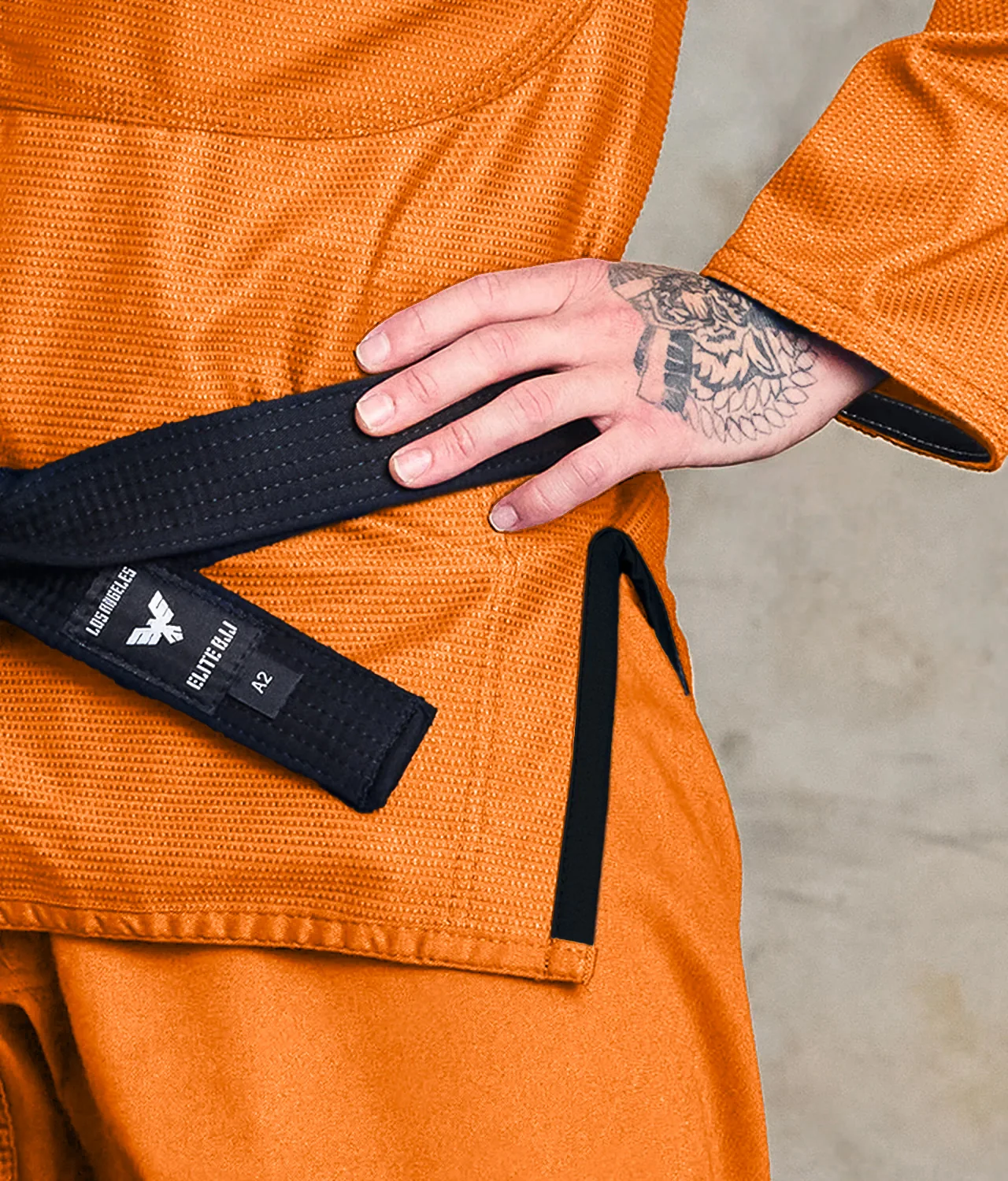 Core Orange Brazilian Jiu Jitsu Mens BJJ Gi - Image 9