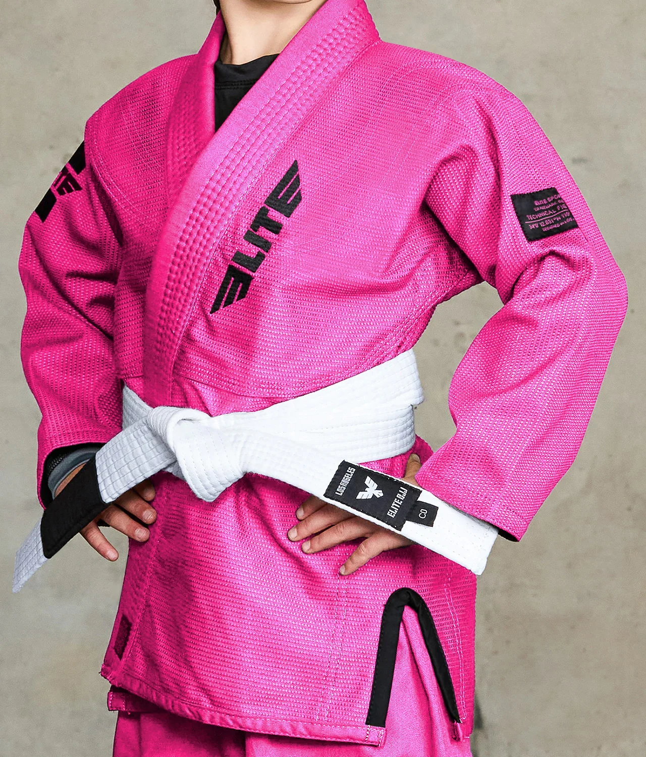 Core Pink Brazilian Jiu Jitsu Kids BJJ Gi - Image 8