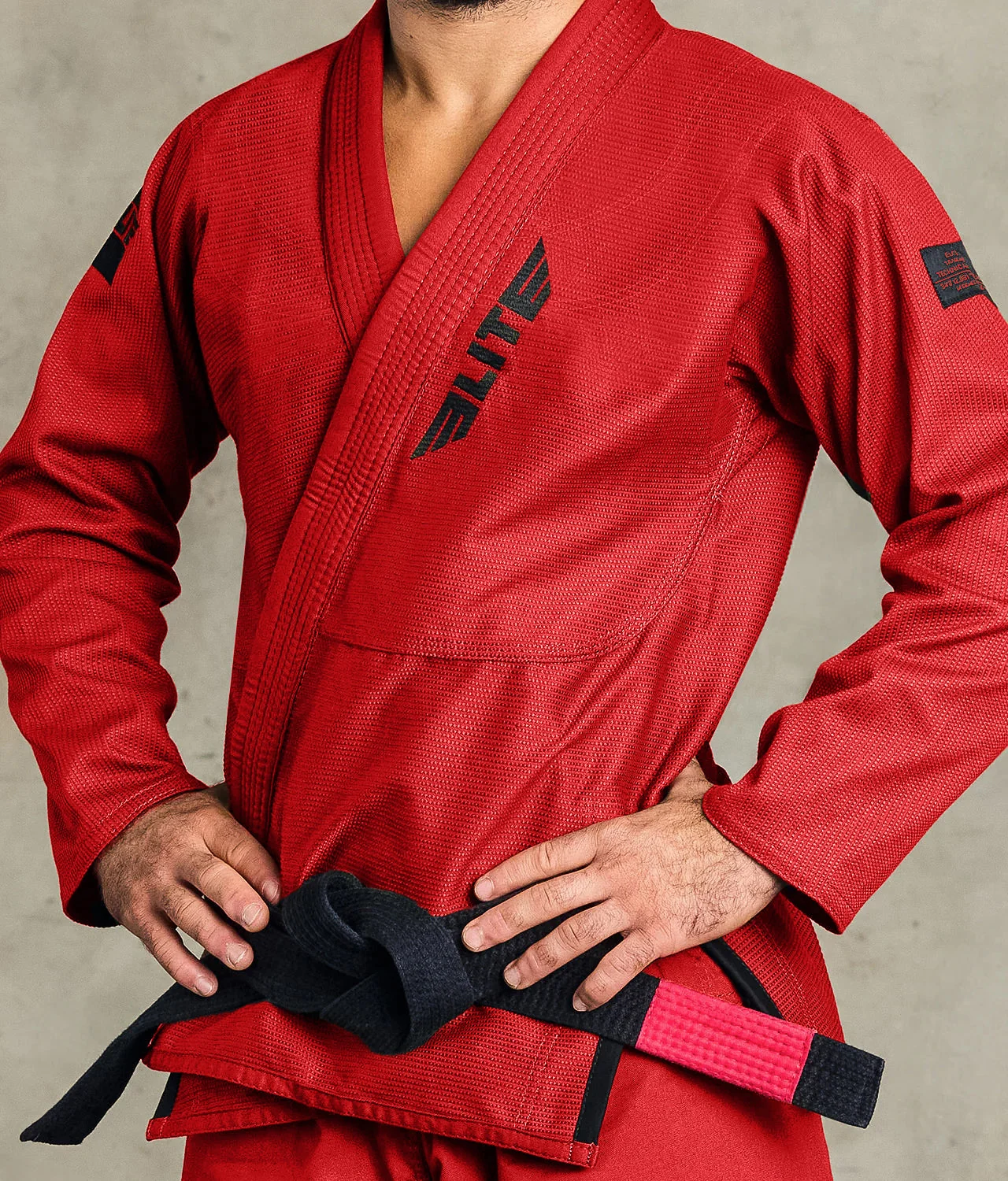 Core Red Brazilian Jiu Jitsu Mens BJJ Gi - Image 8