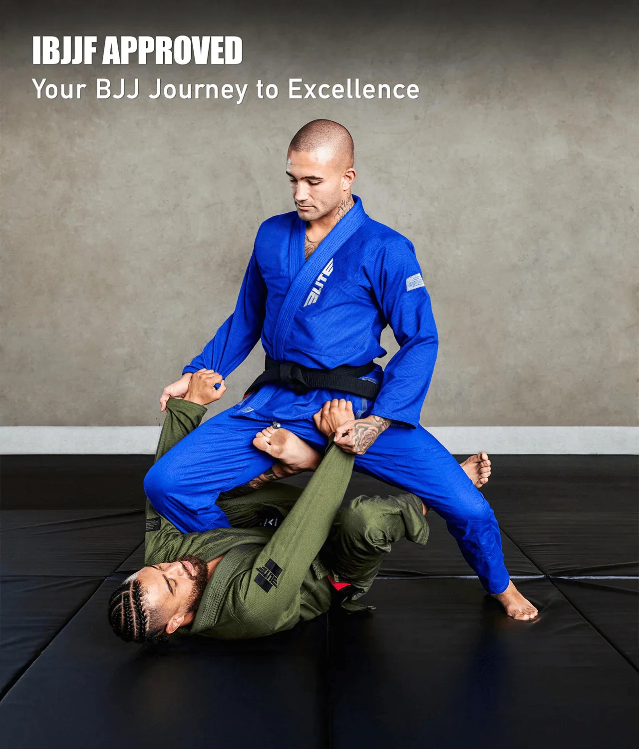 Core Blue Brazilian Jiu Jitsu Mens BJJ Gi - (Pack of 3) - Image 6